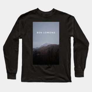 Ben Lomond Loch Lomond Scotland Long Sleeve T-Shirt